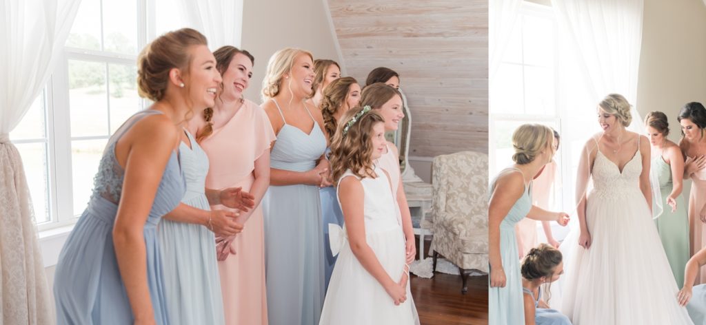 Bridesmaids reveal Tuscaloosa wedding