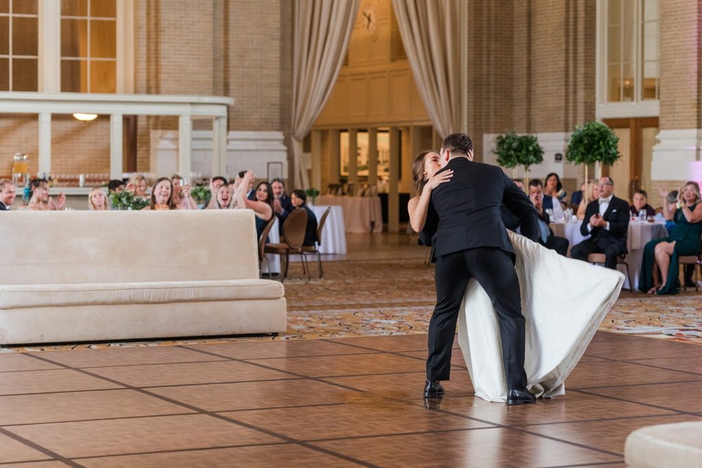 First Dance in Ballroom of Dallas Union Station